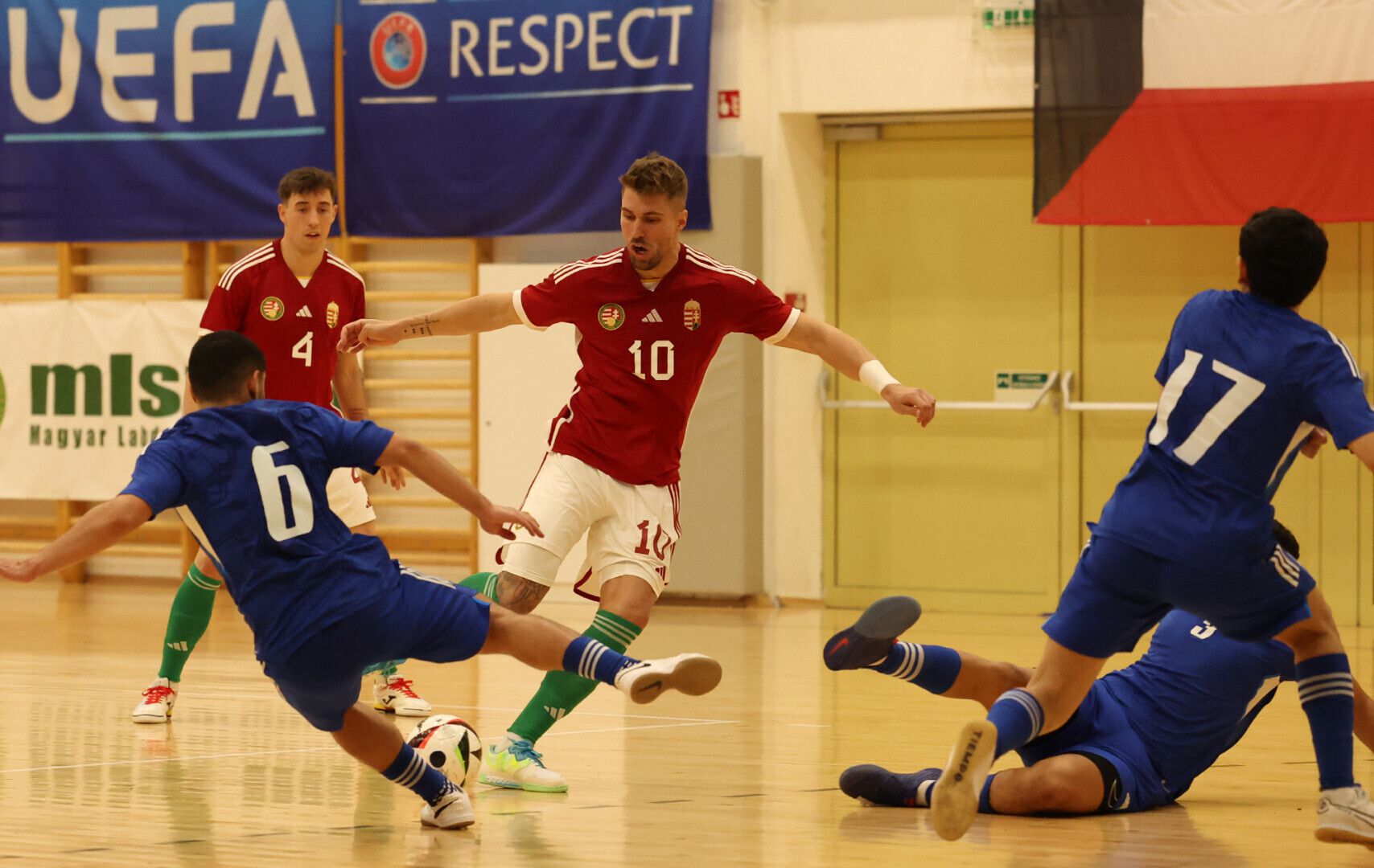 Legyőzte Kuvaitot a magyar futsalválogatott