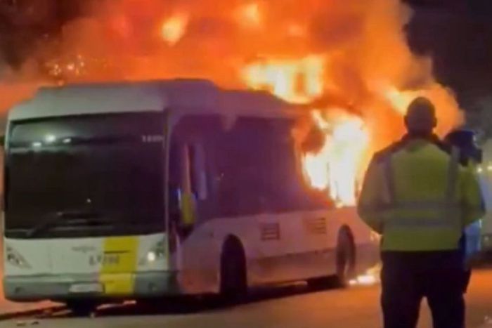 A stadionba ment volna a járat