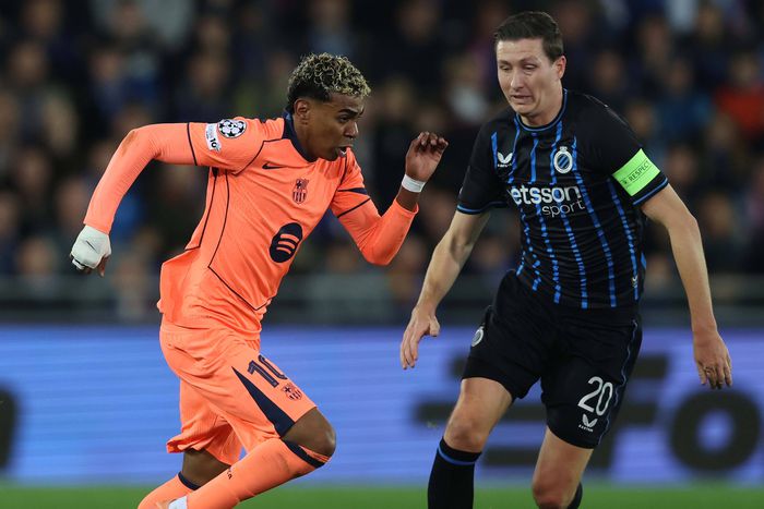 Megizzadt a Barcelona a Brugge vendégeként