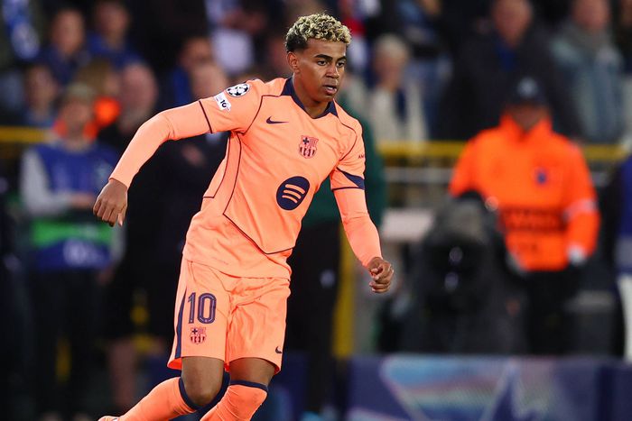 Yamal nagyszerű formában játszott a Brugge ellen