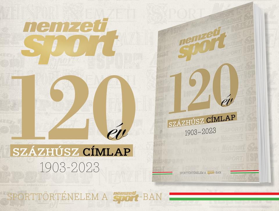 120 év, 120 címlap – könyv a Nemzeti Sport és a magyar sport történelméről