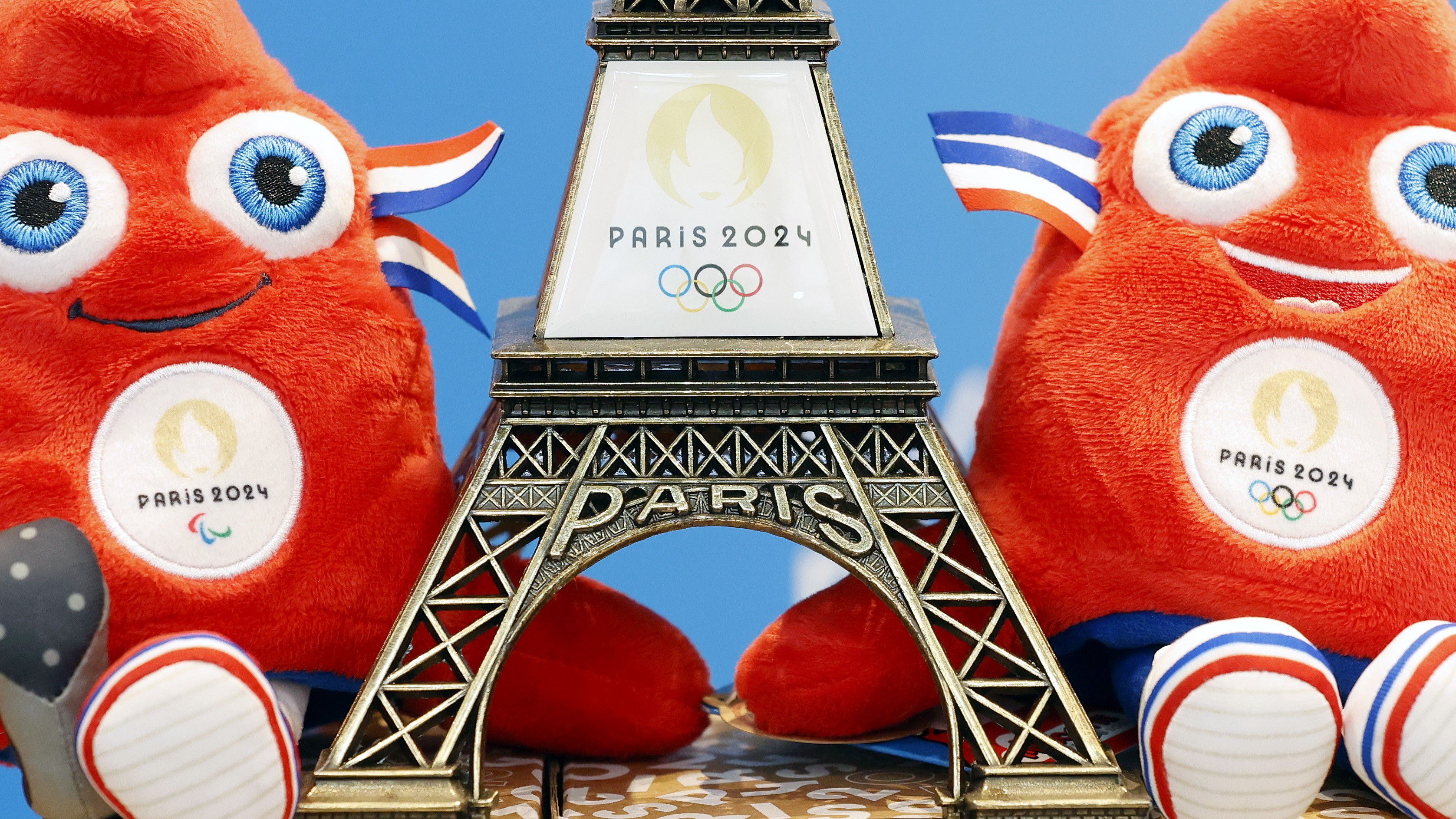 A párizsi olimpiai játékok kabalái.