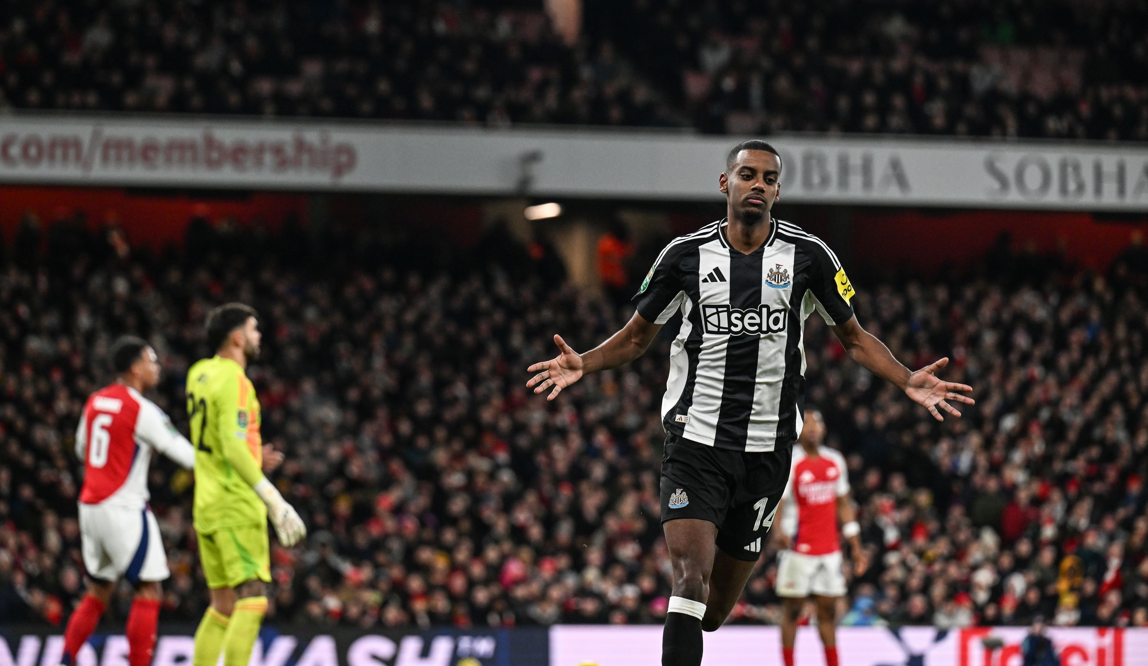 Alexander Isak megállíthatatlan, a Newcastle legyőzte az Arsenalt