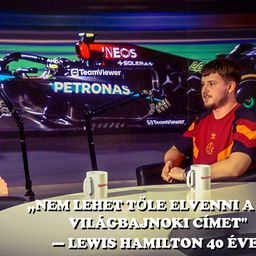 „Nem lehet tőle elvenni a hét világbajnoki címet” – Lewis Hamilton 40 éves