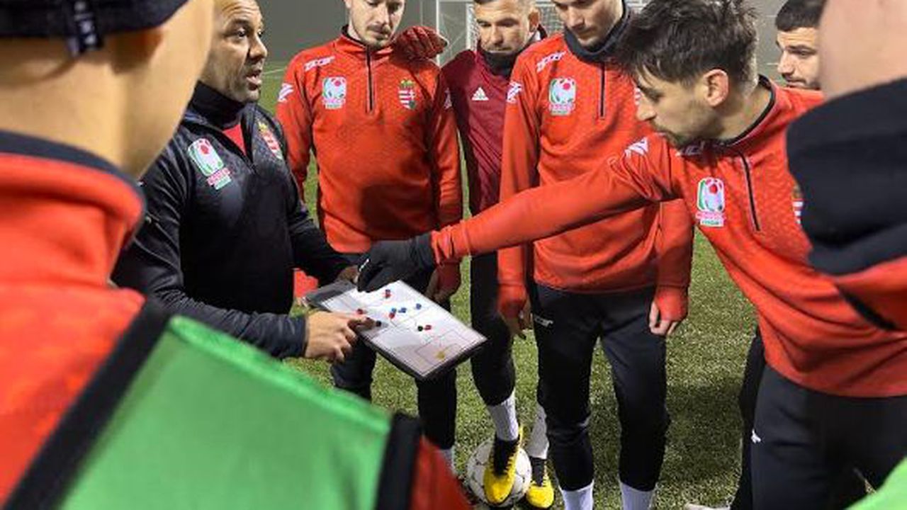 La selección húngara se prepara para la Copa América