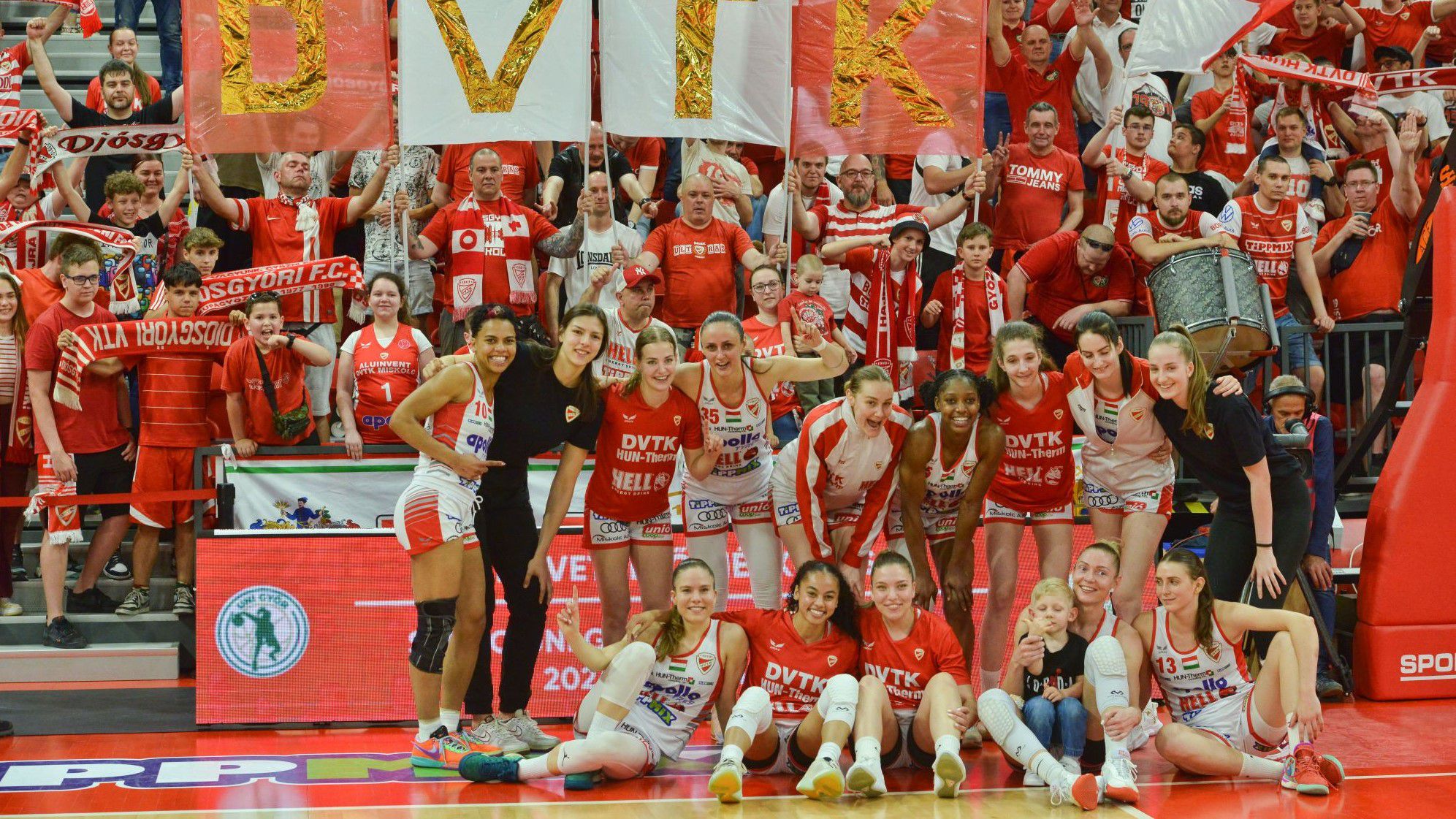 Először bajnok a Diósgyőr női kosárlabdacsapata (Fotó: dvtk.eu – archív)