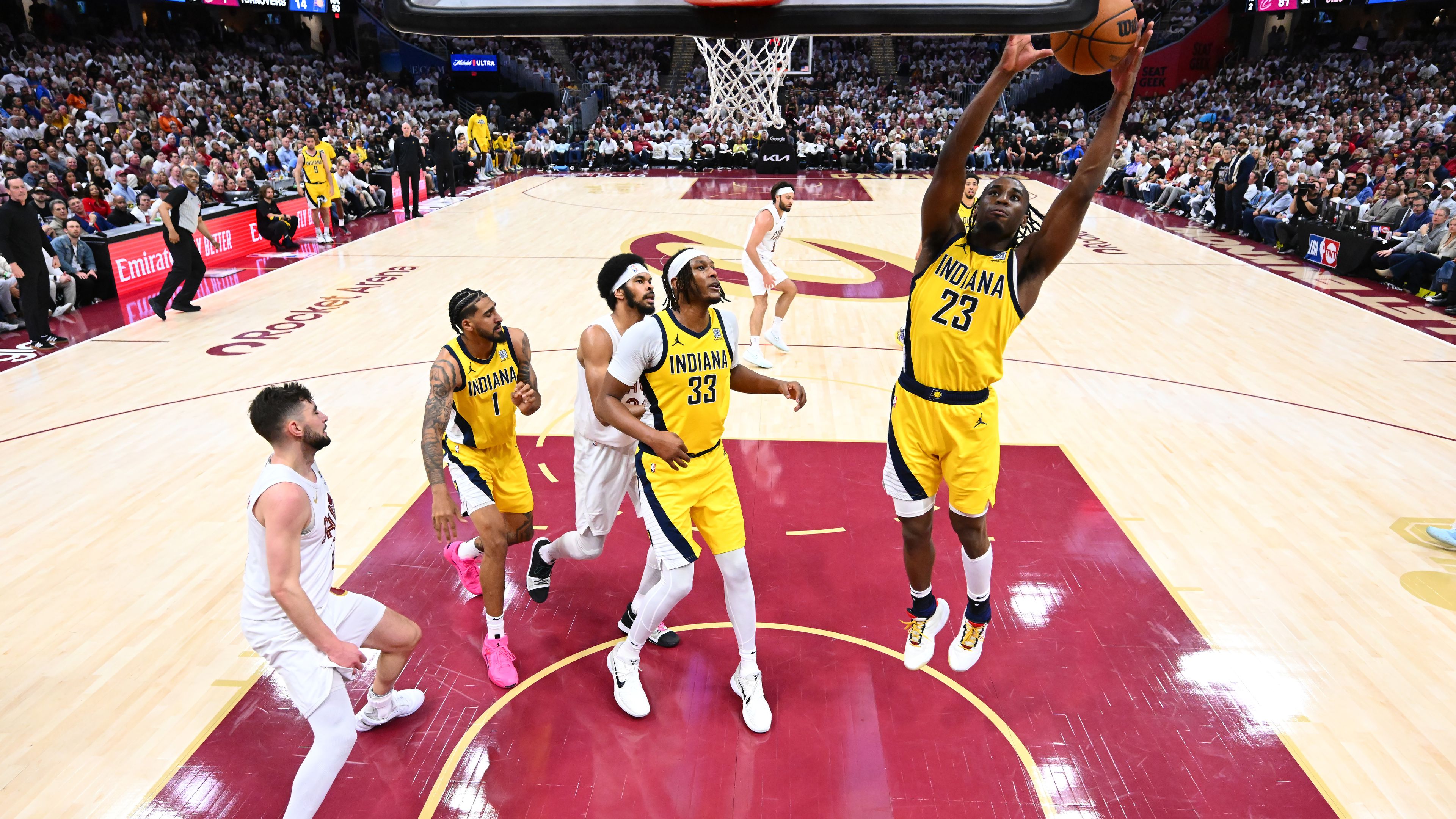 Őrült végjáték: utolsó másodperces triplával győzött az Indiana Pacers