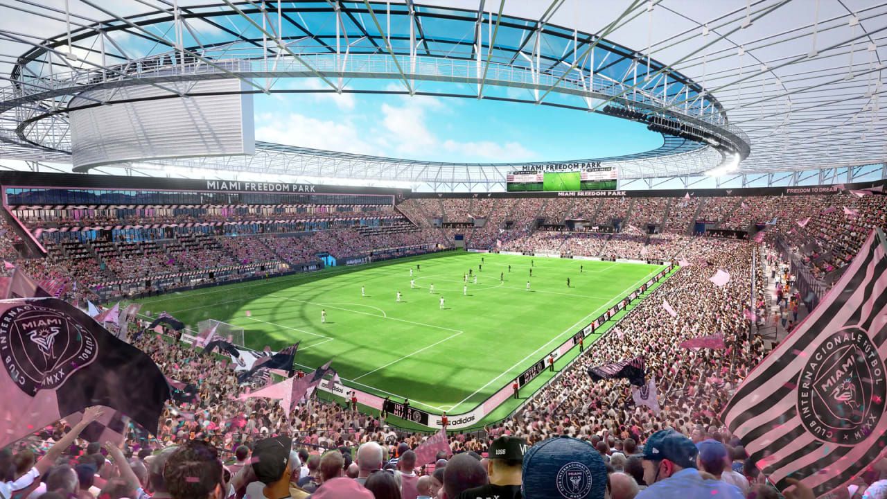 Ilyen lesz a Miami új stadionja (Fotó: MLS Soccer)