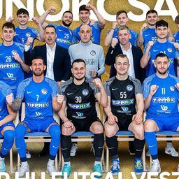 Története során először bajnok a Veszprém