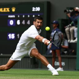 Videó: A Federer rekordjára hajtó Djokovics bejutott a legjobb nyolc közé Wimbledonban