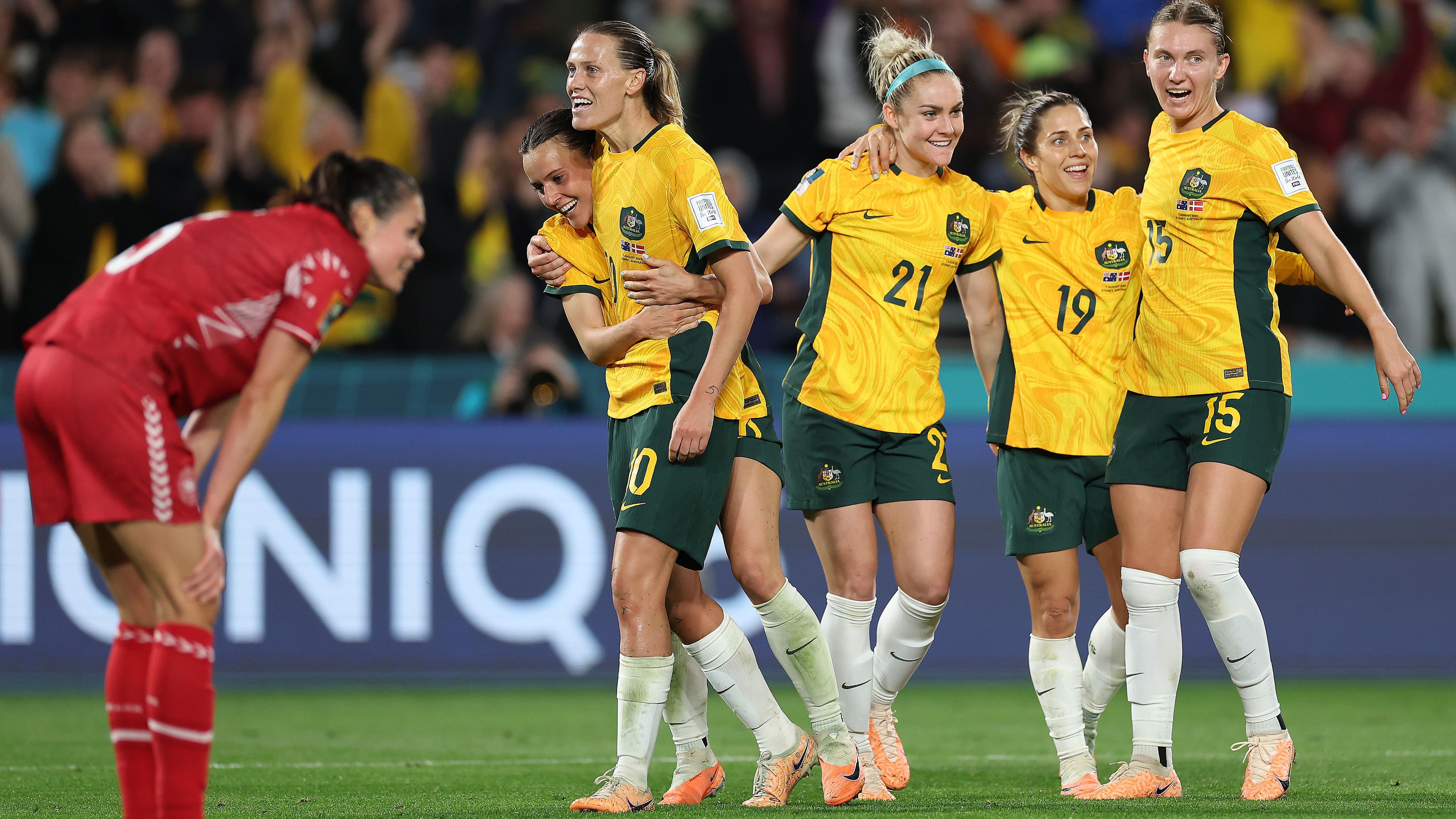 Ausztrál öröm, dán bánat – a társházigazda negyeddöntős a világbajnokságon