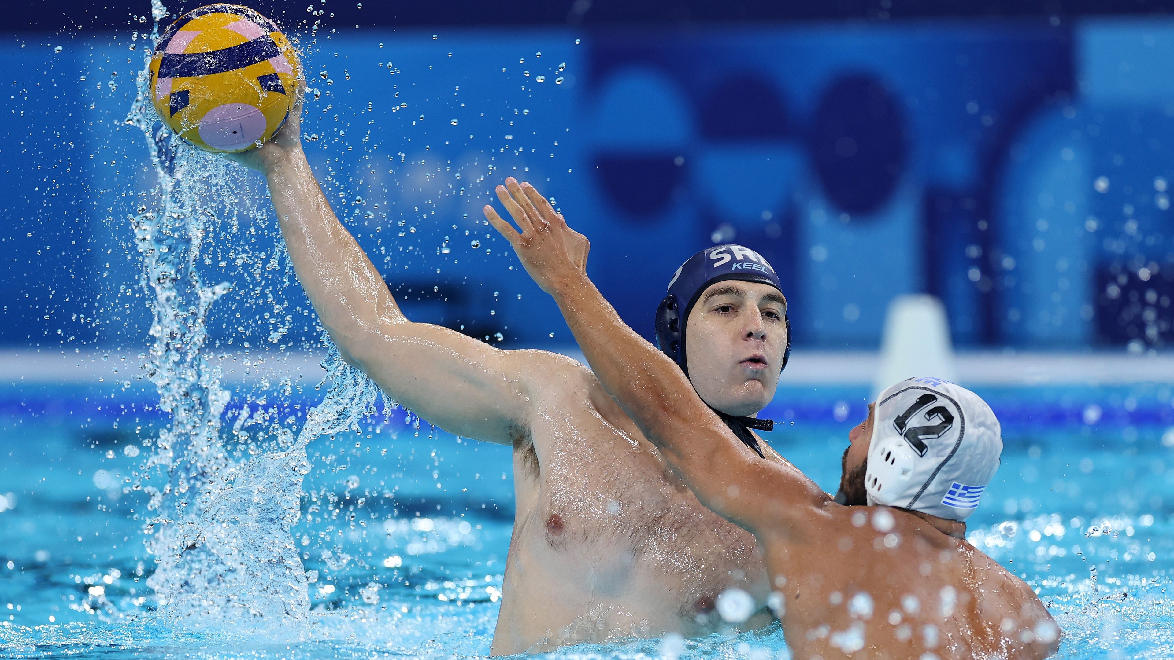 Nikola Jaksics számára a távolság és az idő rövidsége sem jelentett akadályt a görögök ellen. (Fotó: Getty Images)