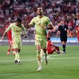 Döbbenetes spanyol futballgála Törökországban, Szoboszlai csapattársa szabadrúgásból talált be