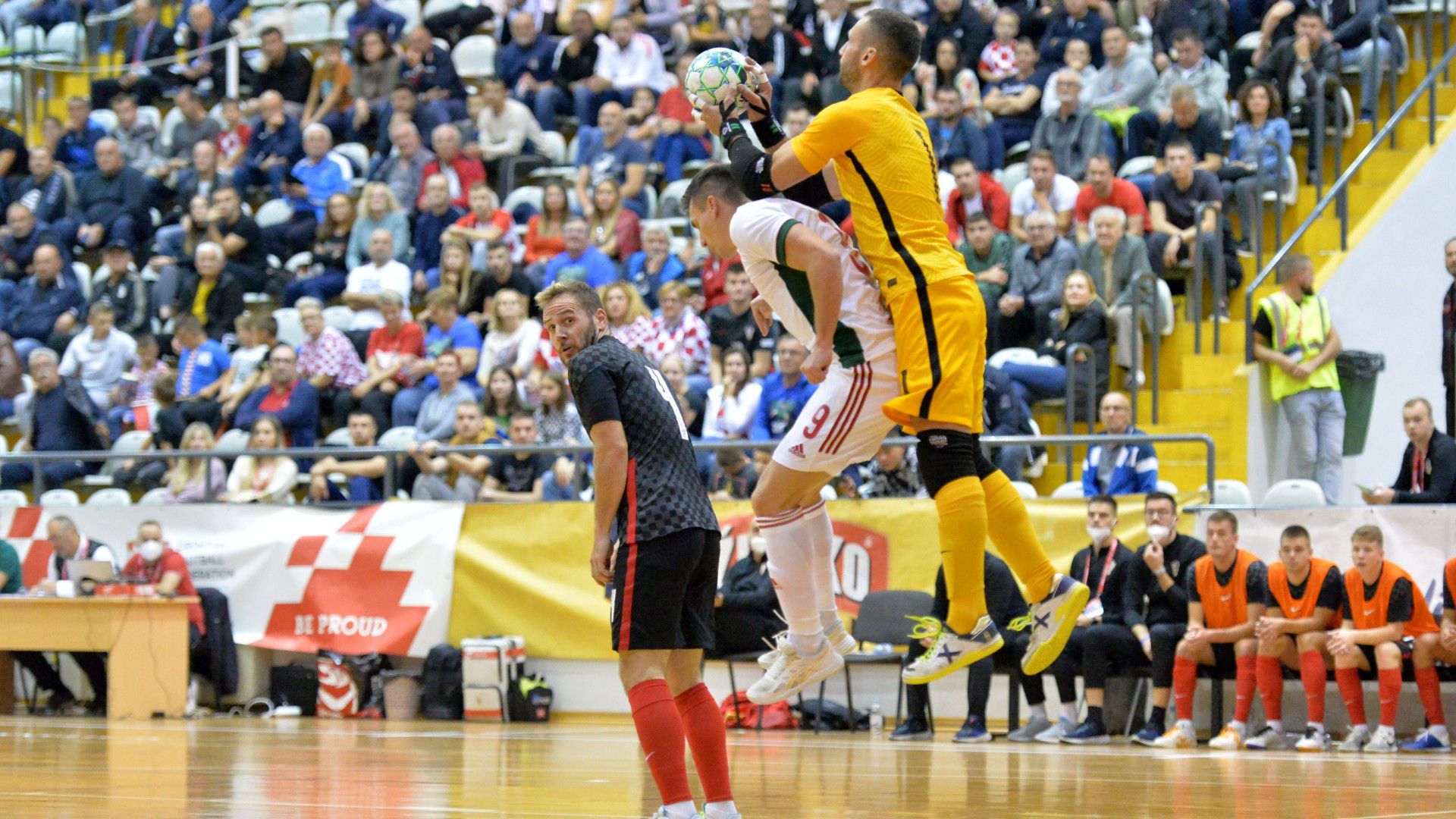 Futsal: négygólos magyar vereség a horvátországi vb-selejtezőn