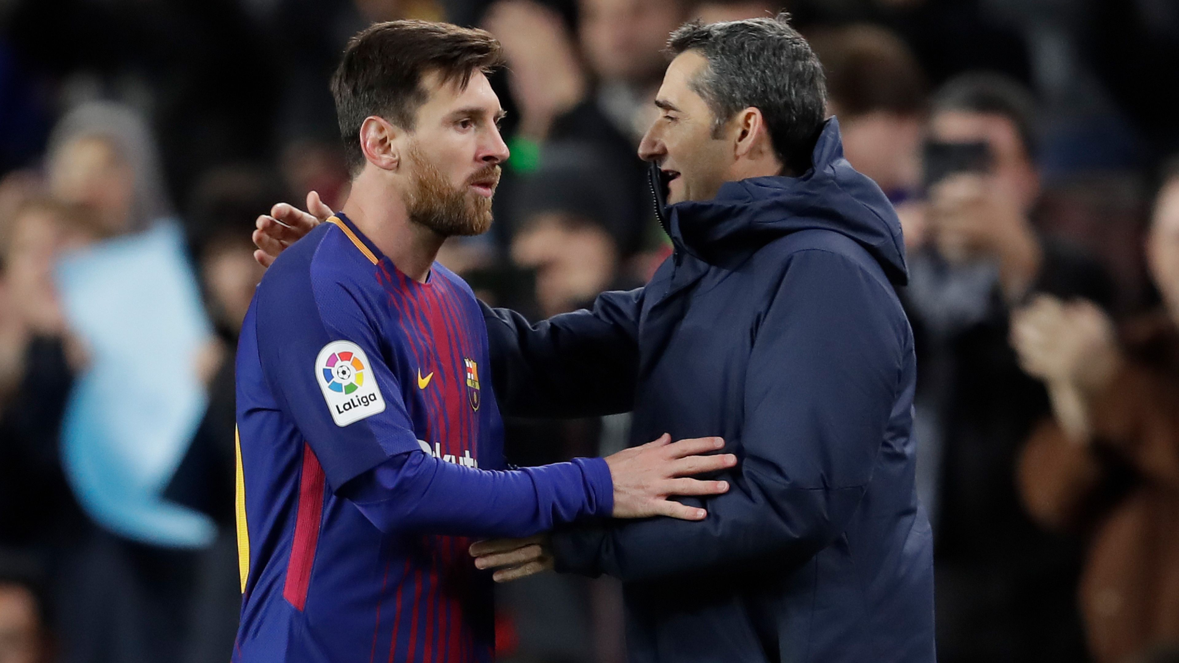 Lionel Messinek volt jobb dolga a BL-elődöntő előtt, mint Ernesto Valverde taktikai eligazítását hallgatni…