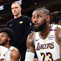Ilyet még nem látott, először lépett pályára együtt fiával LeBron James