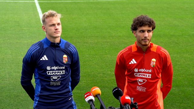 Doorstep sajtótájékoztatót tartott a magyar labdarúgó-válogatott