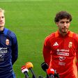 Tóth Balázs és Balogh Botond is bizakodva várja a szombati meccset (Fotó: Cselleng Ádám)