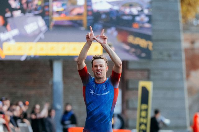 Lehmann Csongor első magyarként lett a Supertri sorozat bajnoka (Fotó: Magyar Triatlon Szövetség)