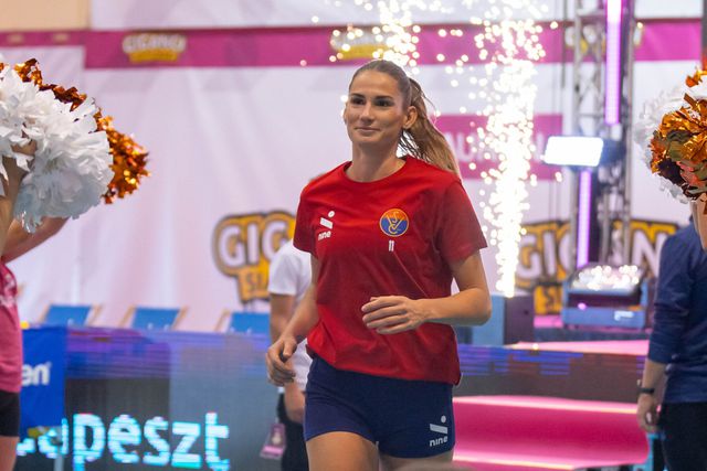 Papp Orsolya nem számított erre a kinevezésre (Fotó: vasasvolleyball.hu)