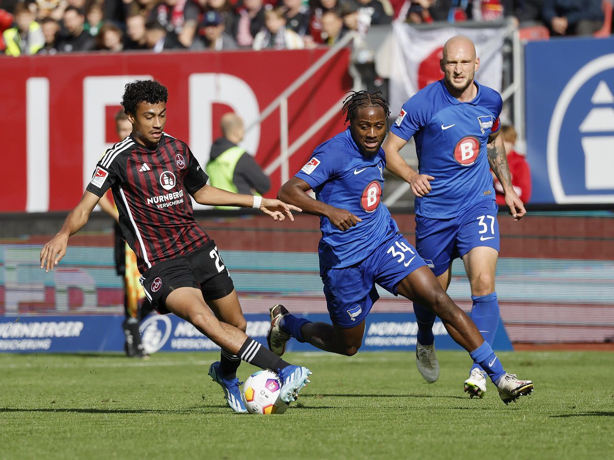 Deyovaisio Zeefuik (34) bejátszotta magát a Hertha kezdőcsapatába (Fotó: Getty Images)