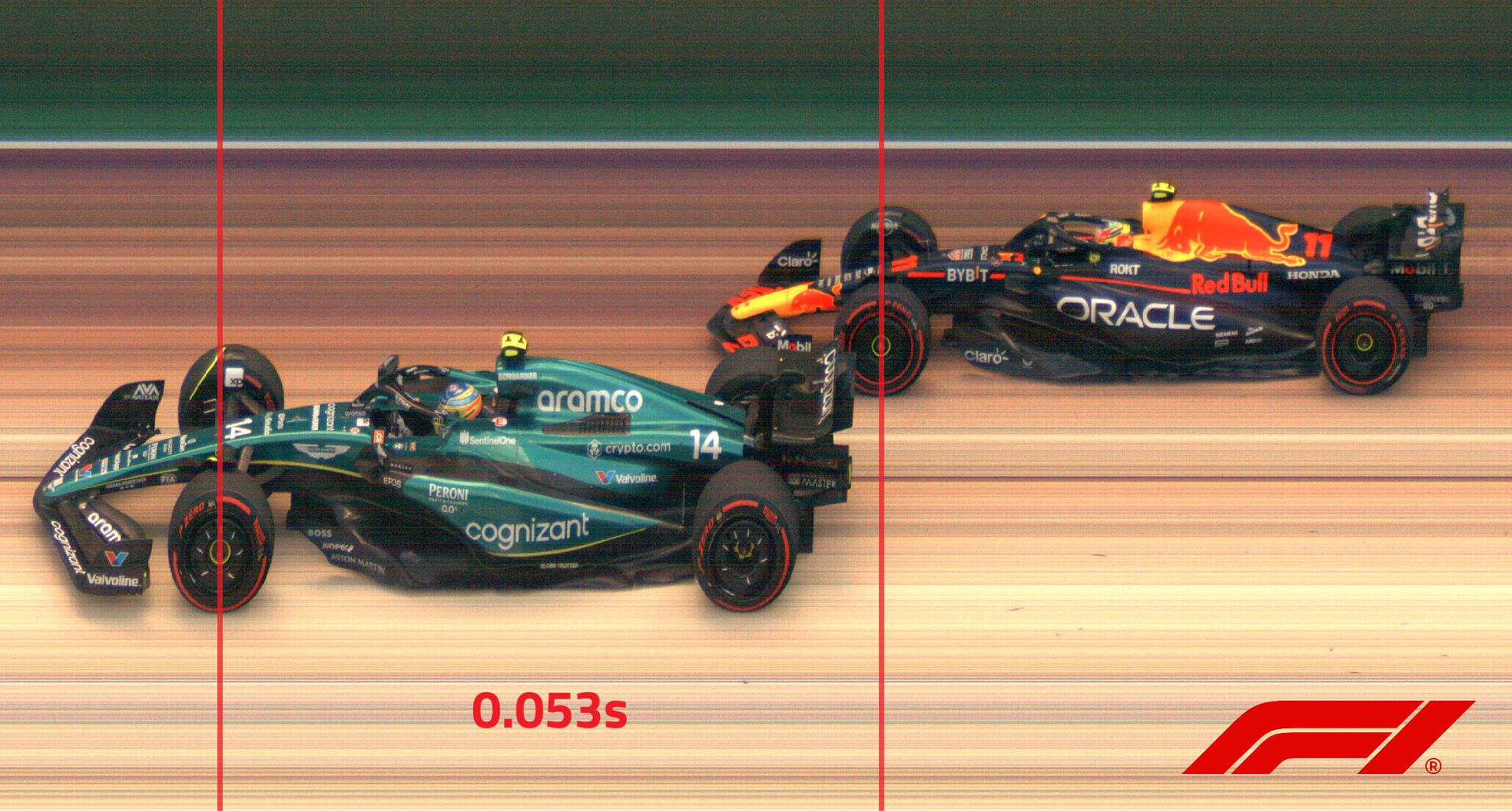 Alonso az utolsó pillanatig hitt a harmadik hely megszerzésében és végül 53 ezredmásodperccel előzte meg Pérezt Brazíliában