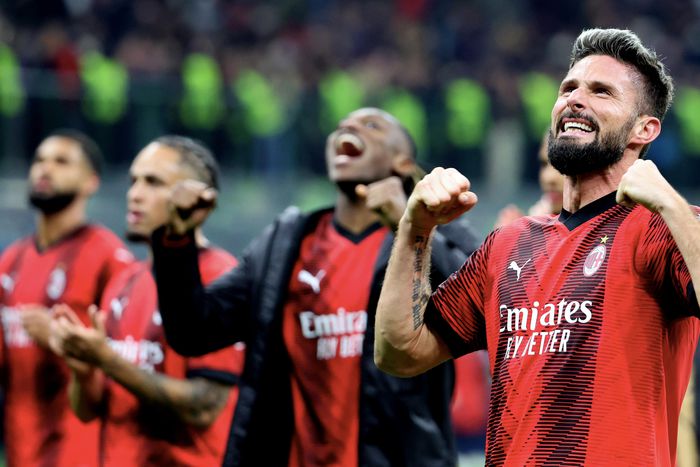Olivier Giroud-éknak volt oka az örömre a lefújás után