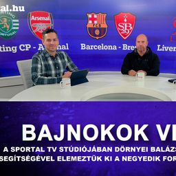 Bajnokok Világa - A Sporting kiütötte a Cityt, olasz siker Madridban