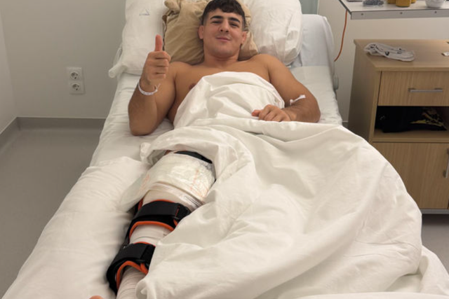 Pénteken a Sportkórházban megműtötték a világ- és Európa-bajnok birkózót, Losonczi Dávidot (Fotó: birkozoszov.hu)