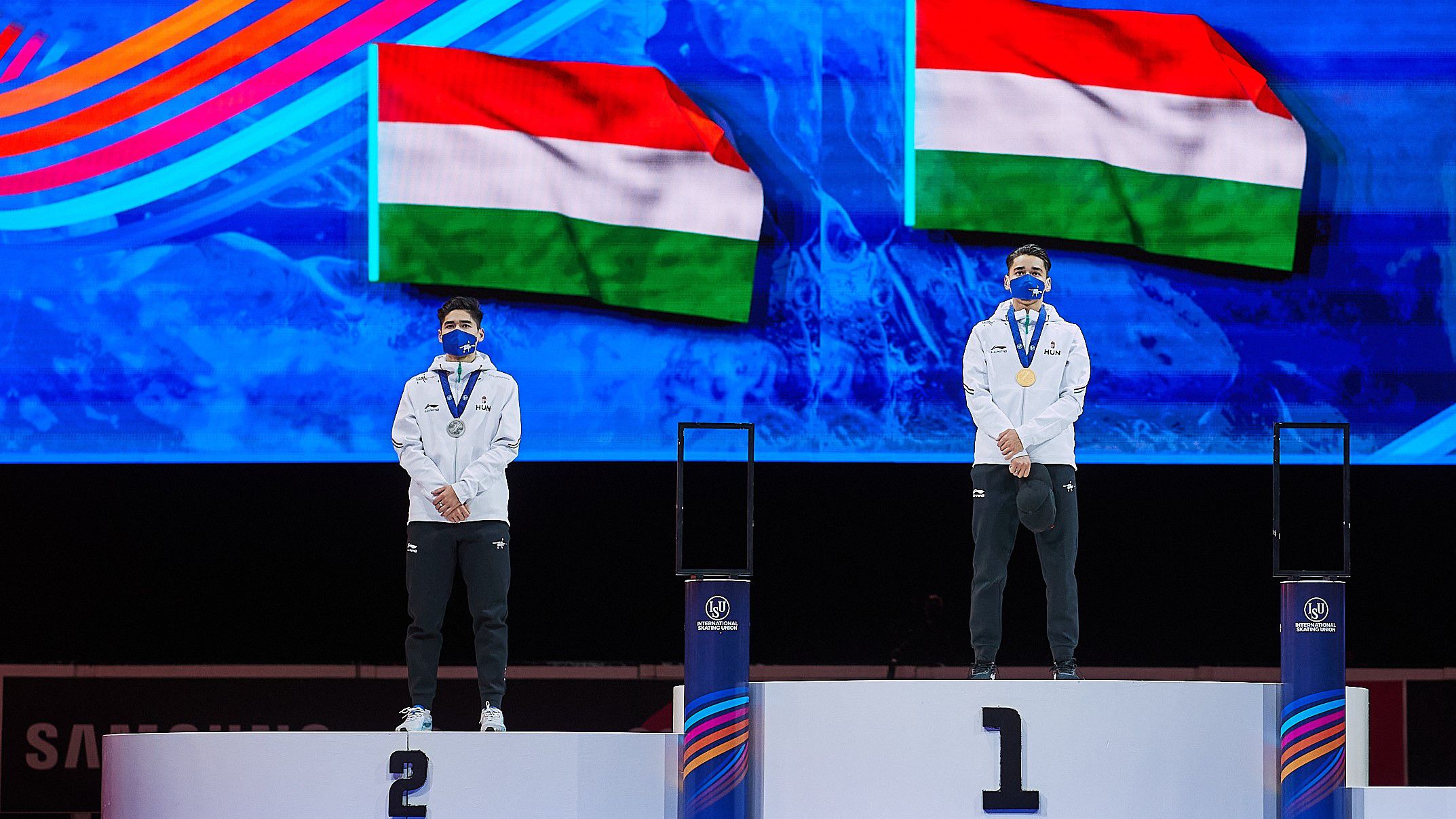 Azok a boldog szép napok, ég veled... Egy 2021-es dordrechti Vk-verseny kettős magyar győzelme (Fotó: Getty Images)