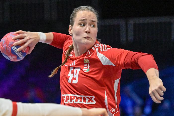 Kuczora Csenge harom gólig jutott (Fotó: MTI)