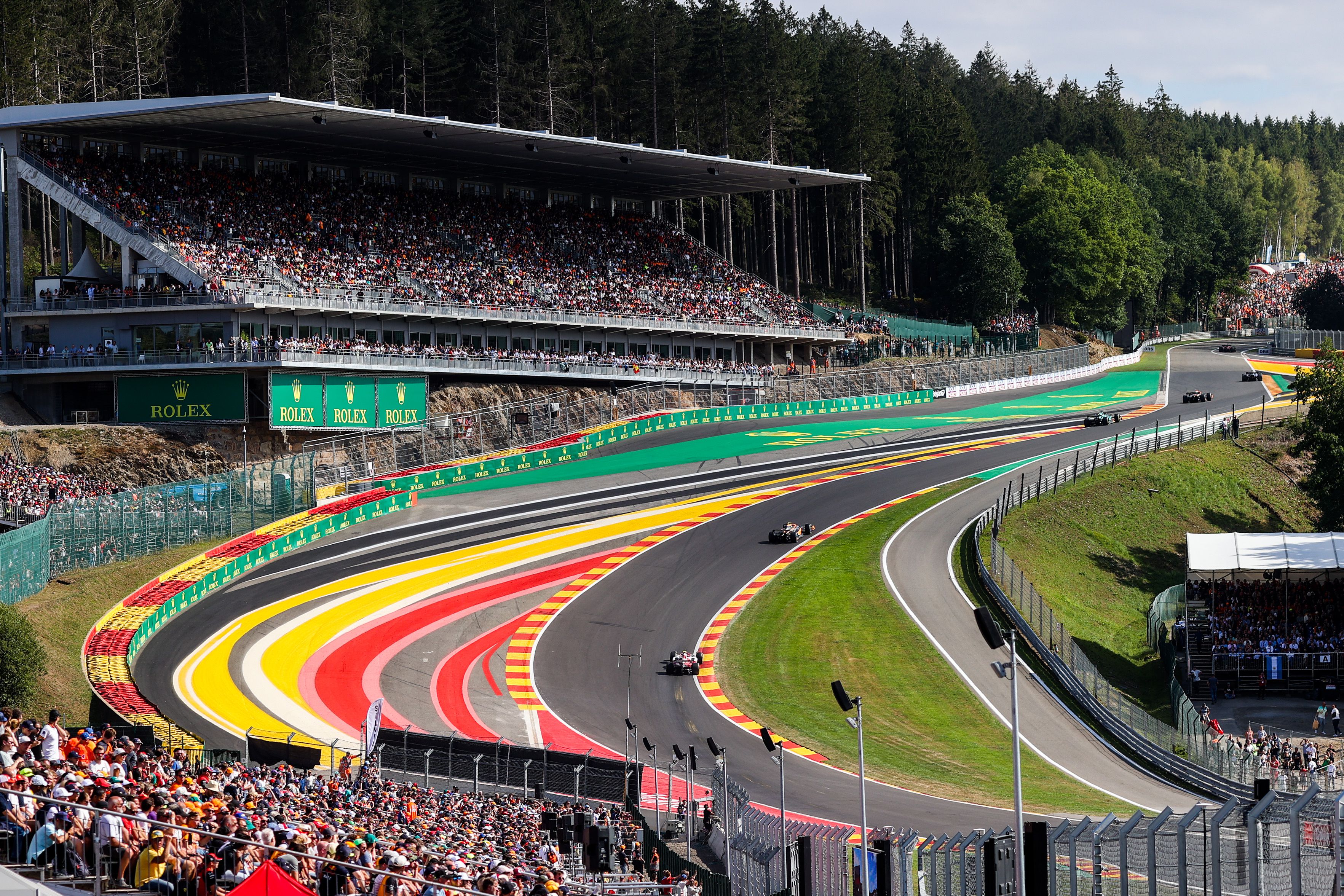 Az ikonikus Eau Rouge-kanyar