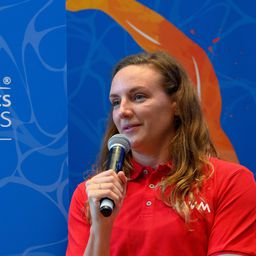 Hosszú Katinka háromszoros olimpiai bajnok úszó / Fotó: MTI/Czeglédi Zsolt