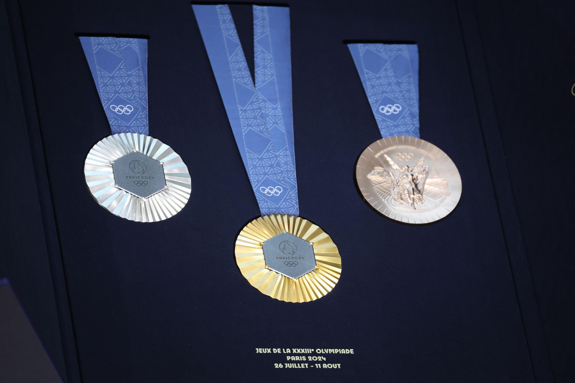 Az olimpiai érmek (Fotó: Getty Images)
