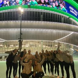 A Fradi játékosai a reptérről egyből a Final4 helyszínére mentek – fotóval