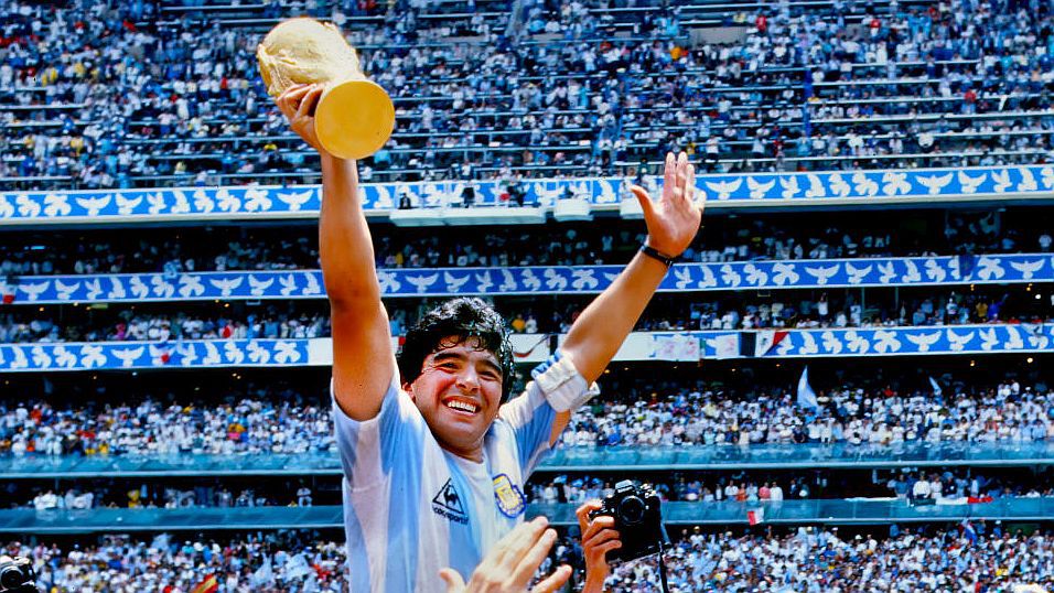 Diego Maradona 1986-ban a vb legjobb játékosa volt