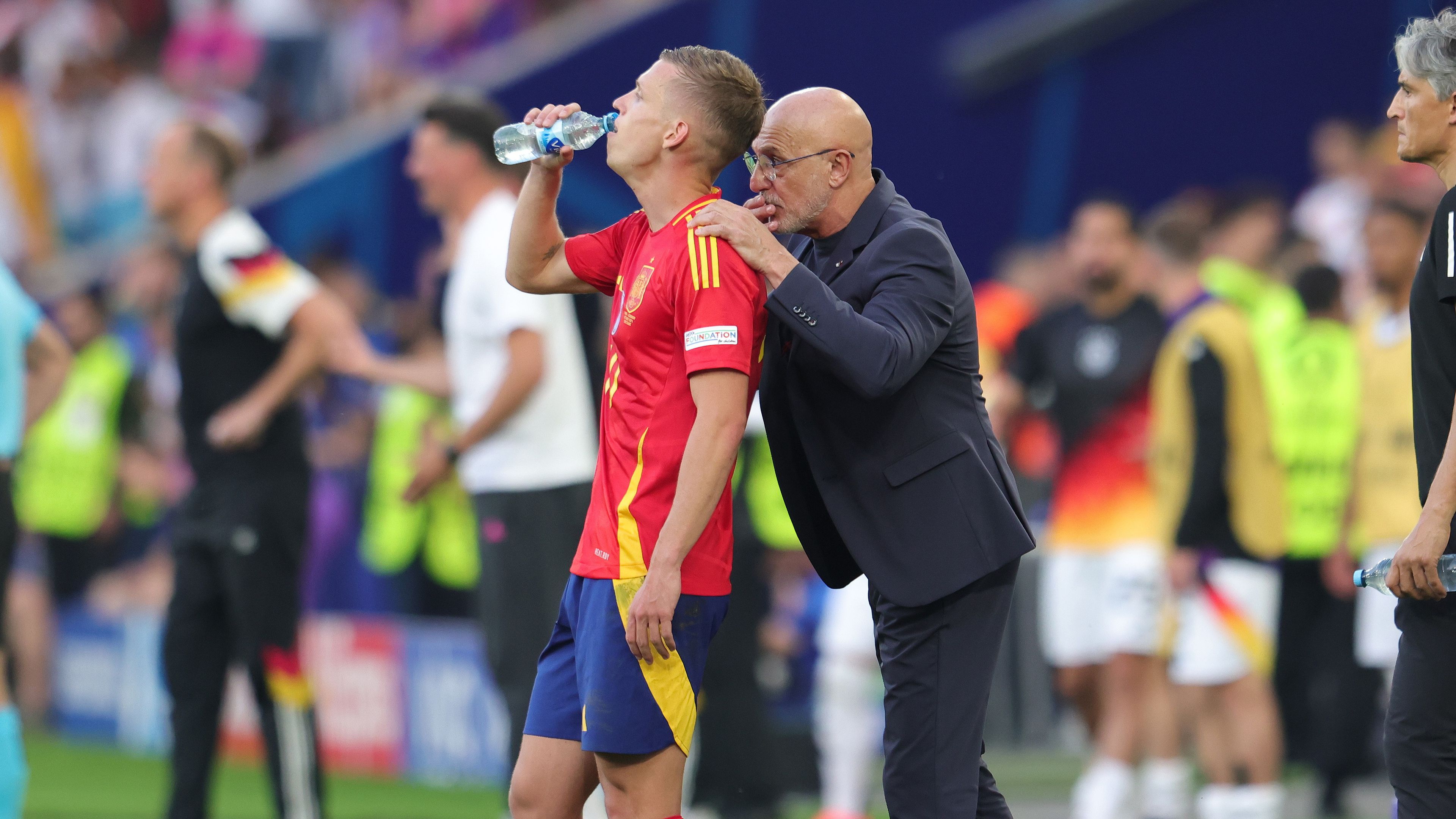 De la Fuente többek között Dani Olmóval ünnepelhetett korábban U21-es Eb-sikert /Fotó: Getty Images