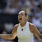 Szabalenka a kiesés szélén táncolt, de végül bejutott az elődöntőbe Wimbledonban
