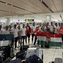 Megérkezett Szingapúrba, de nem edzett a férfi vízilabda-válogatott