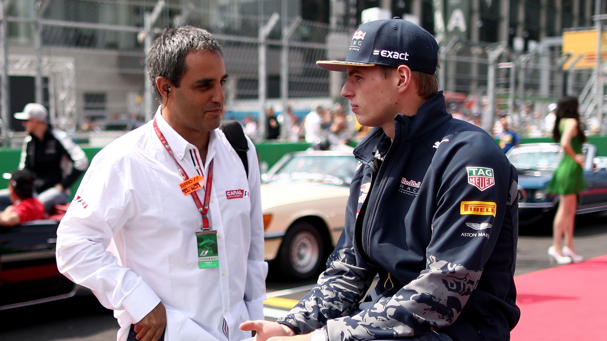 Juan Pablo Montoya és Max Verstappen még 2016-ban