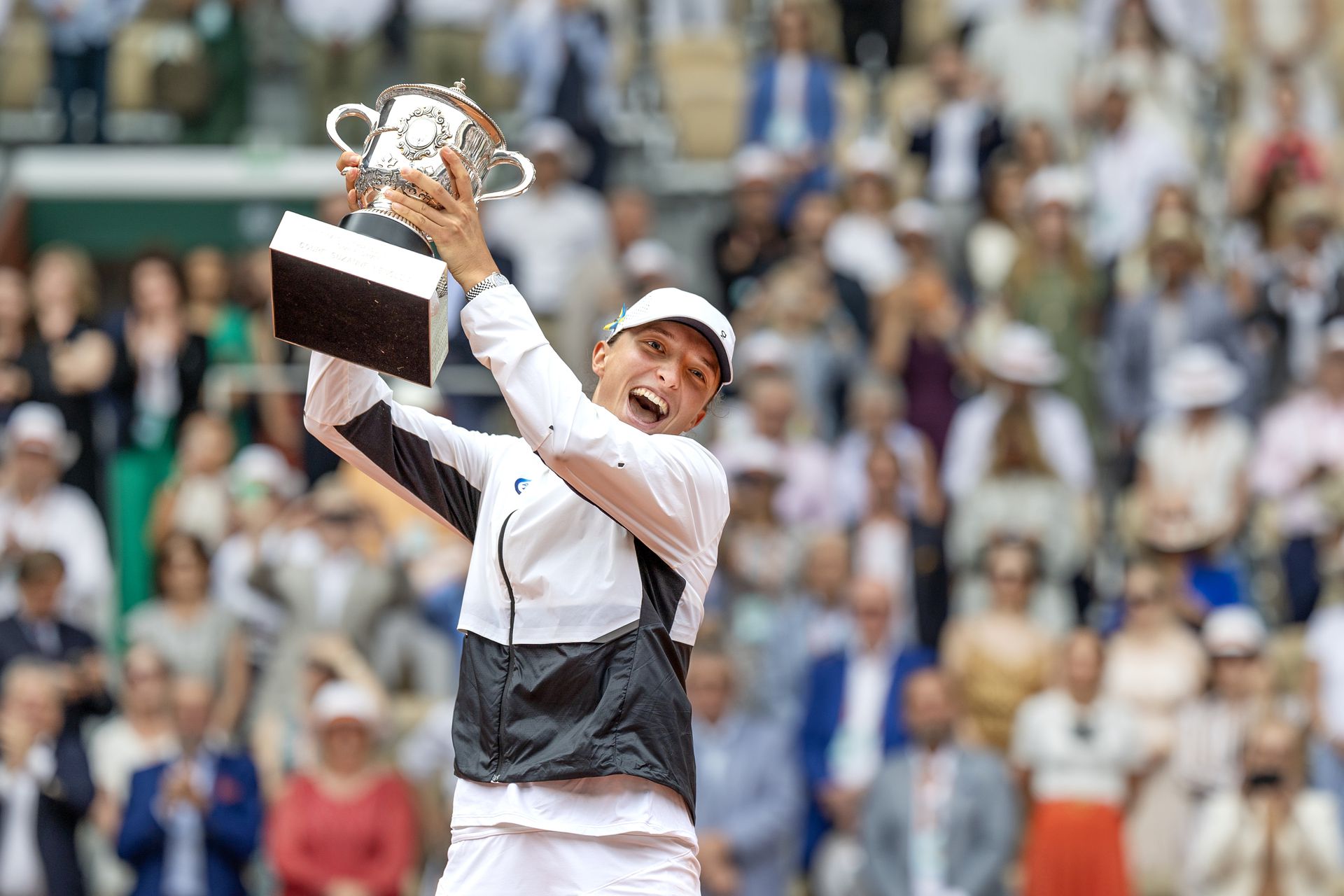 Swiatek idén harmadszor nyerte meg a Roland Garrost /Fotó: Getty Images