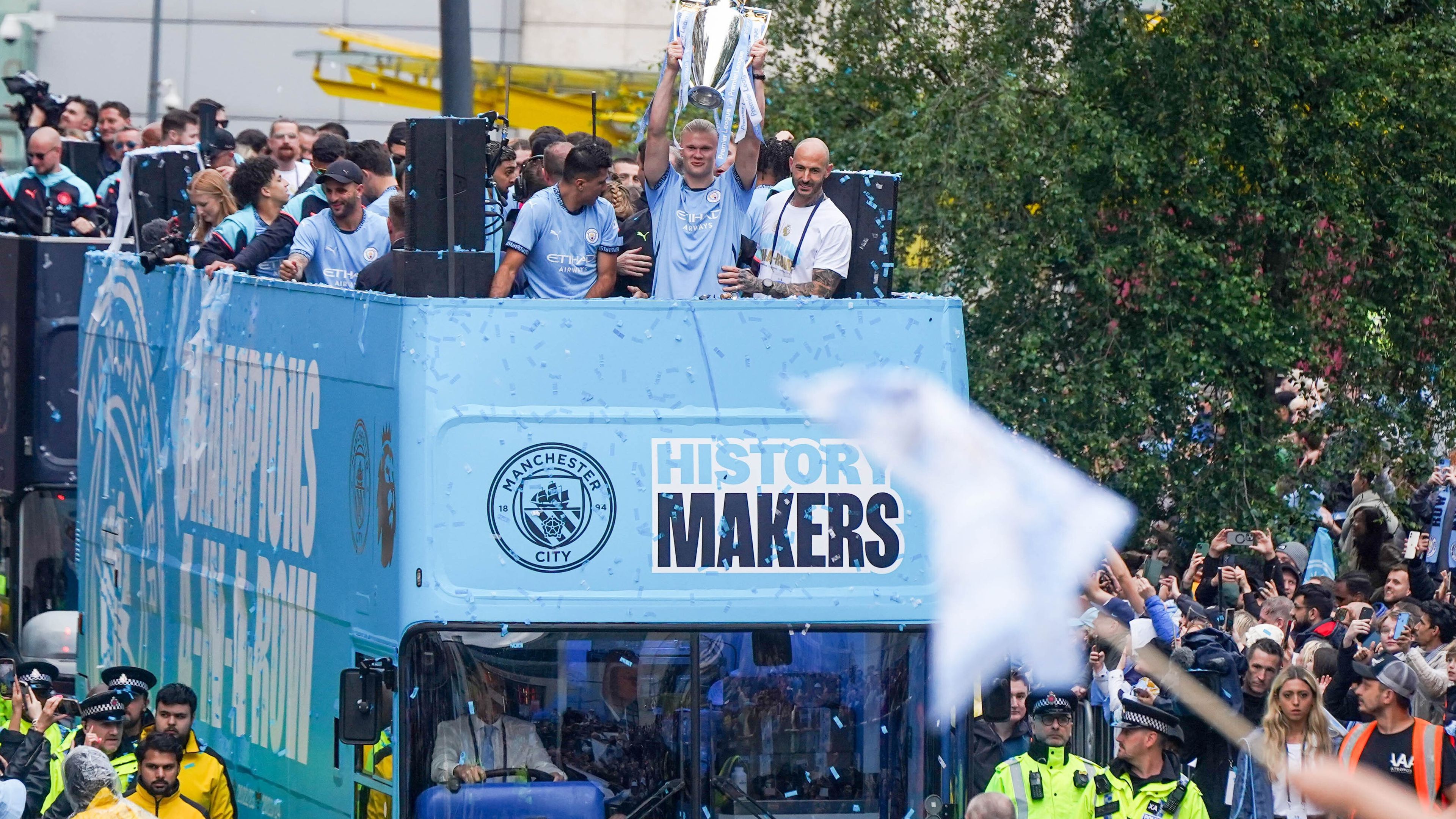 Májusban a Manchester City ünneplését is láthatta, aki a Spíler Tv-t nézte, hogy jövőre melyik csapat végez az első helyen, a csatorna nézői elsőkézből értesülhetnek. (Fotó: Getty Images)