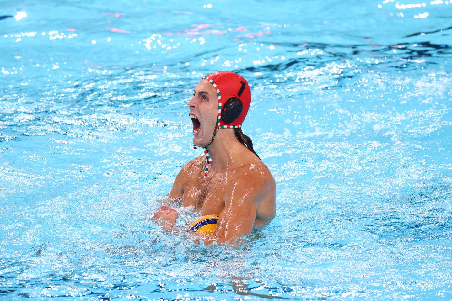 A horvátokkal meccselnek Vogel Somáék (Fotó: waterpolo.hu)