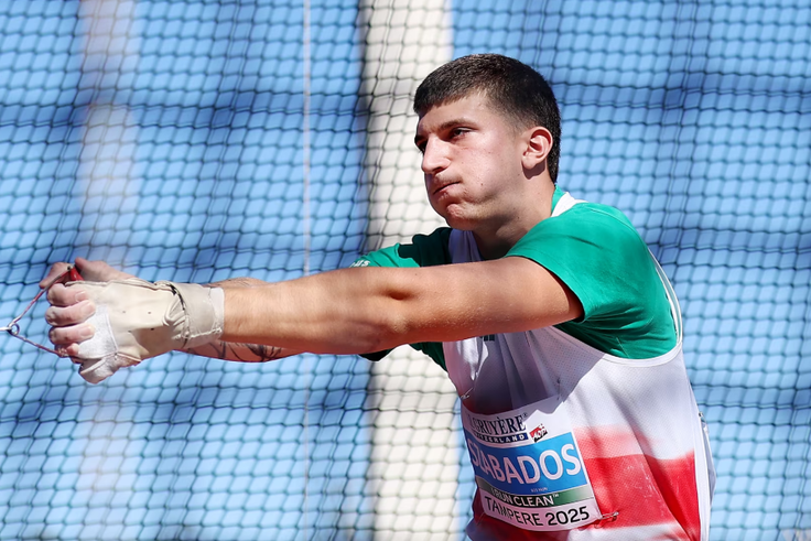 A kalapácsvető Szabados Ármin U20-as Európa-bajnok