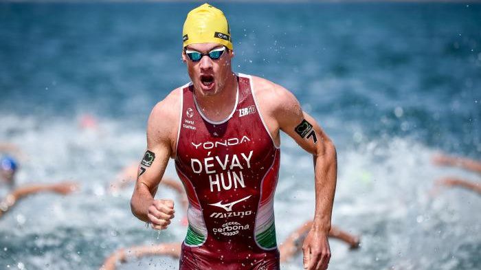 Dévay Márk szerepelt a legjobban a magyarok közül Karlovy Varyban (Fotó: triatlon.hu)