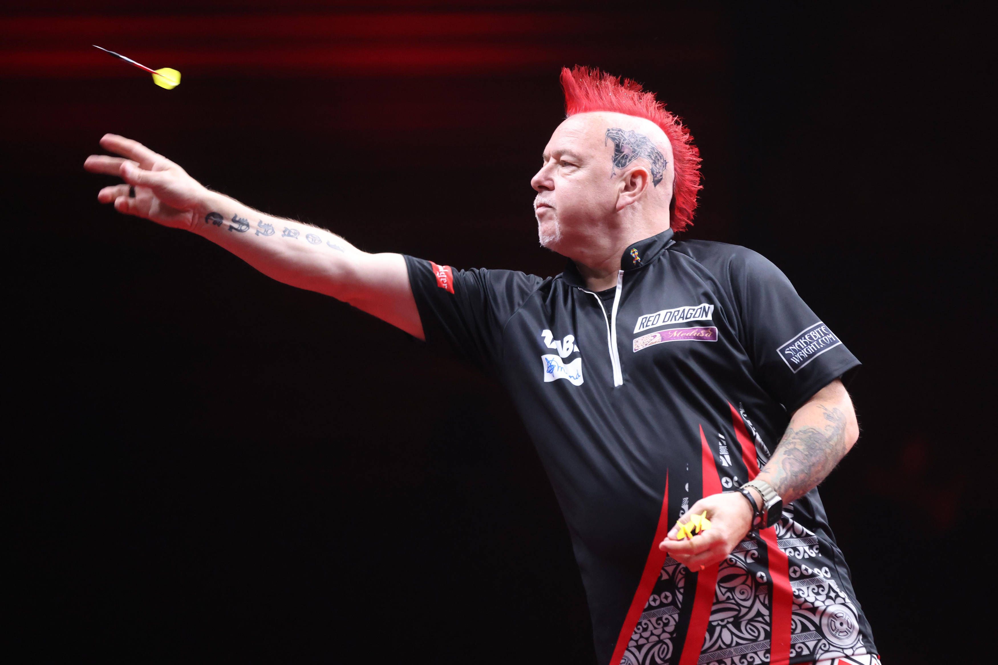 Peter Wright is Antwerpenben nyilatkozott a Sportalnak