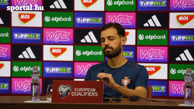 Bernardo Silva sajtótájékoztatója
