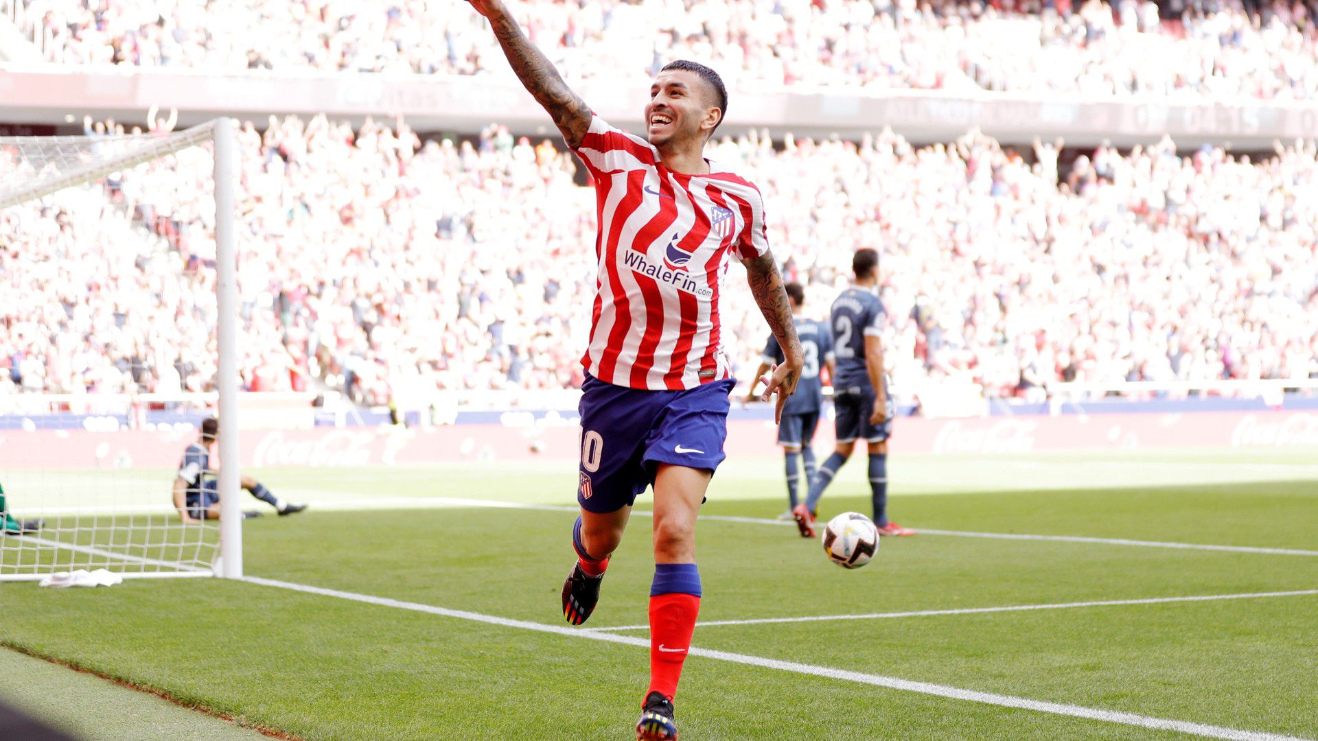 Ángel Correa szállította a három pontot az Atléticónak (Fotó: Getty Images)