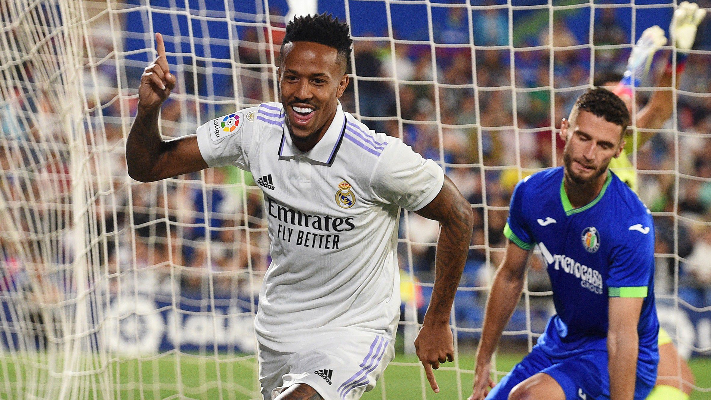 Éder Militao fejese három pontot ért a Real Madridnak (Fotó: Getty Images)