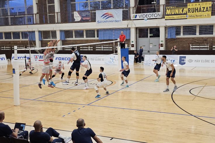 Szegedi és MÁV Előre győzelem a férfi röplabda Extraligában